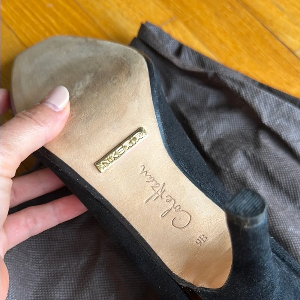 Cole Haan Black Suede Women's Shoes - Picture 7 of 7